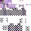 Minecraft skin texture, 64x64 pixels