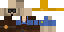 Minecraft skin texture, 64x32 legacy pixels