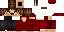 Minecraft skin texture, 64x32 legacy pixels