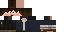 Minecraft skin texture, 64x32 legacy pixels
