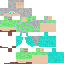 Minecraft skin texture, 64x64 pixels