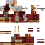 Minecraft skin texture, 64x64 pixels