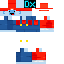 Minecraft skin texture, 64x64 pixels