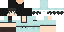 Minecraft skin texture, 64x32 legacy pixels