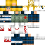 Minecraft skin texture, 64x64 pixels