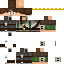 Minecraft skin texture, 64x64 pixels