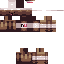 Minecraft skin texture, 64x64 pixels