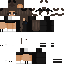 Minecraft skin texture, 64x64 pixels