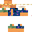 Minecraft skin texture, 64x64 pixels