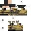 Minecraft skin texture, 64x64 pixels