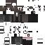 Gray Minecraft skin texture, 64x64 pixels