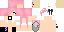 Minecraft skin texture, 64x32 legacy pixels