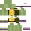 Minecraft skin texture, 64x64 pixels