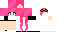 Minecraft skin texture, 64x32 legacy pixels
