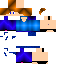 Minecraft skin texture, 64x64 pixels