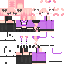 Minecraft skin texture, 64x64 pixels