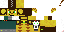 Minecraft skin texture, 64x32 legacy pixels