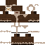 Minecraft skin texture, 64x64 pixels