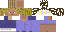 Minecraft skin texture, 64x32 legacy pixels