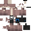 Minecraft skin texture, 64x64 pixels