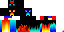 Minecraft skin texture, 64x32 legacy pixels