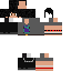 Minecraft skin texture, 64x64 pixels