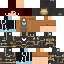 Minecraft skin texture, 64x64 pixels