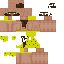 Minecraft skin texture, 64x64 pixels