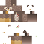 Minecraft skin texture, 64x64 pixels