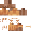 Minecraft skin texture, 64x64 pixels