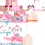 Minecraft skin texture, 64x64 pixels
