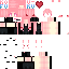 Minecraft skin texture, 64x64 pixels