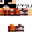 Minecraft skin texture, 64x64 pixels