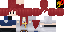 Minecraft skin texture, 64x32 legacy pixels