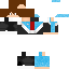 Minecraft skin texture, 64x64 pixels