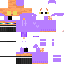 Minecraft skin texture, 64x64 pixels