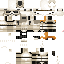 Minecraft skin texture, 64x64 pixels