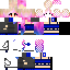 Minecraft skin texture, 64x64 pixels