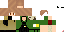Minecraft skin texture, 64x32 legacy pixels