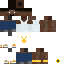 Minecraft skin texture, 64x64 pixels