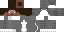 Minecraft skin texture, 64x32 legacy pixels