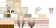 Minecraft skin texture, 64x32 legacy pixels
