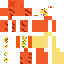 Minecraft skin texture, 64x64 pixels