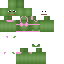 Slim Minecraft skin texture, 64x64 pixels