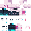Minecraft skin texture, 64x64 pixels