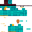 Minecraft skin texture, 64x64 pixels