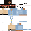 Minecraft skin texture, 64x64 pixels