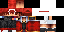 Minecraft skin texture, 64x32 legacy pixels