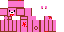 Minecraft skin texture, 64x32 legacy pixels