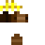 Minecraft skin texture, 64x64 pixels